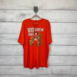 Wild Lucille Plus Size Orange Western Boo Scootin' Halloween Graphic Tee Size 3X